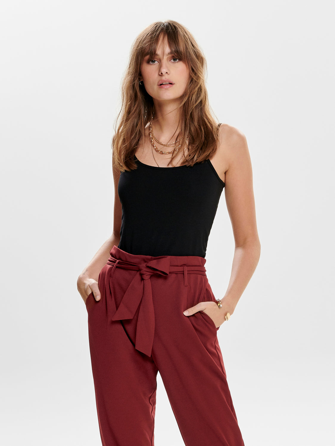 JDYAVA Singlet - Sort